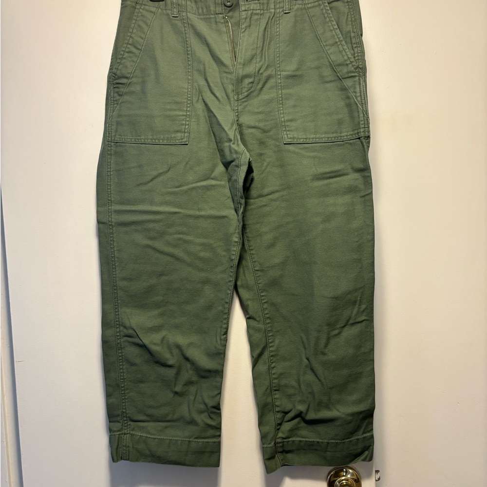 GAP Green Cargo Pants Utility Style